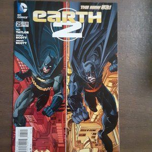 Earth 2 # 25  Variant Cover by Walter Simonson   Superman of Earth 2 Val-Zod
